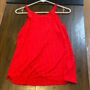 High neck tank top